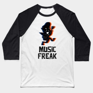 Music Freak Baseball T-Shirt